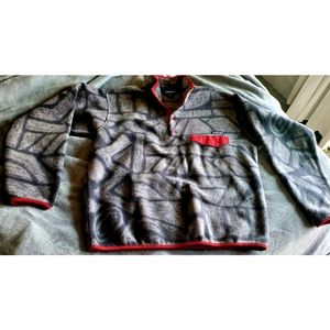 Patagonia Synchilla Grey Aztec Pullover